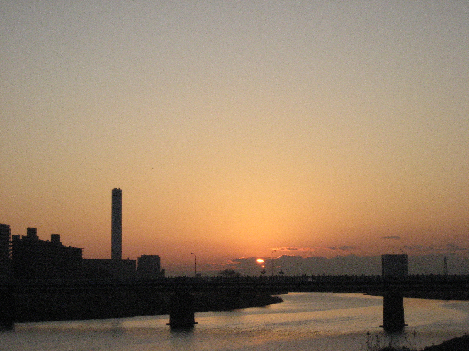 2007 年の 初日の出